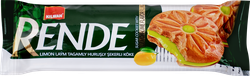 Печенье сахарное RENDE с начинкой со вкусом лимон лайм, 61г, вид