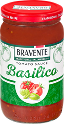 Соус томатный BRAVENTE Базилико, 360г, вид