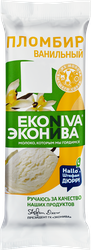 Мороженое ЭКОНИВА Пломбир ванильный 12%, без змж, эскимо, 70г, детальное фото