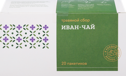 Чай травяной ТРАВЫ И ПЧЁЛЫ Травяной сбор Иван-чай микс, 20пак, фотография