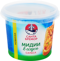Паста САНТА БРЕМОР Сальса, из мяса мидий, 150г, фото