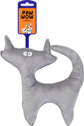 Игрушка-тягалка PAW WOW Кот с пищалкой, изображение