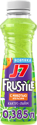 Напиток сокосодержащий J7 Frustyle из апельсинов, кактуса и лайма с мякотью, 0.385л, картинка