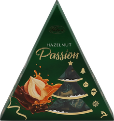 Конфеты шоколадные VOBRO Hazelnut Passion, 126г, фото