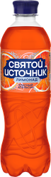 Лимонад СВЯТОЙ ИСТОЧНИК Красный апельсин, газированный, 0.5л, фото