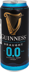 Напиток пивной безалкогольный темный GUINNESS Draught фильтрованный 0.44л, фотография
