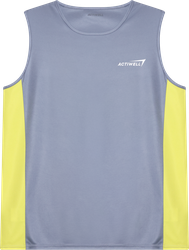 Майка спортивная мужская ACTIWELL серая, Арт. AW25102-02, детальное фото