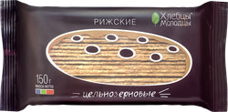 Хлебцы ХЛЕБЦЫ-МОЛОДЦЫ Рижские хрустящие цельнозерновые, 150г, картинка