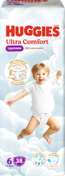 Подгузники-трусики для мальчиков HUGGIES  Ultra Comfort 6 15–25кг, 38шт, фото