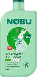 Средство для мытья посуды NOBU Алоэ, 600мл, крупный план