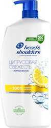 Шампунь HEAD&SHOULDERS Цитрусовая свежесть, против перхоти, 1000мл, изображение