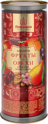 Конфеты КРЕМЛИНА Moscow сухофрукты и орехи в шоколаде, глазированные, 250г, картинка