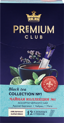 Чай черный PREMIUM CLUB №1 Ассорти коллекция, 12шт, фото