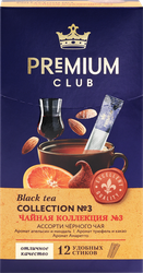 Изображение товара Чай черный PREMIUM CLUB №3 Ассорти коллекция, 12шт