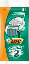 Станок одноразовый для бритья BIC Comfort 2 лезвия, 5шт, картинка
