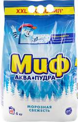 Стиральный порошок МИФ Морозная свежесть, автомат, 6кг, детальное фото