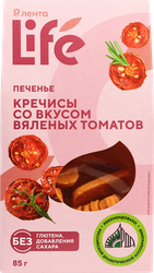 Печенье ЛЕНТА LIFE Кречисы, со вкусом вяленых томатов, 85г, изображение