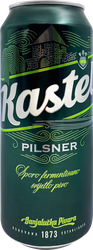 Пиво светлое KASTEEL Кастил Пилснер пастеризованное фильтрованное 4,6%, 0,5л, крупный план
