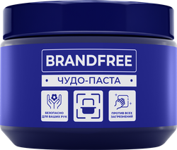 Паста чистящая BRANDFREE для уборки твердых поверхностей, 500г, изображение