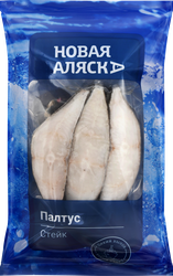 Палтус Синекорый замороженный НОВАЯ АЛЯСКА стейк, 400г, фотография