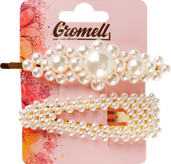 Зажим для волос GROMELL Арт. LZAZH002, 2шт, вид