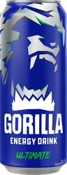 Напиток энергетический GORILLA Ultimate газированный, 0.45л, фото