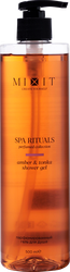 Гель для душа MIXIT Spa Rituals с ароматом амбры и бобов тонка, 500мл, детальное фото