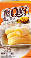 Кондитерское изделие QIDEA Моти-ролл со вкусом молочный манго, 150г, фото