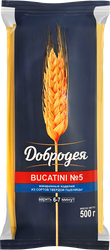 Макароны ДОБРОДЕЯ Bucatini №5, группа А высший сорт, 500г, фото