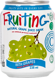 Напиток FRUITING из виноградного сока с целыми виноградинами негазированный, 0.238л, фото