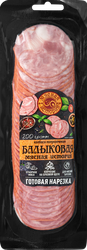 Колбаса полукопченая МЯСНАЯ ИСТОРИЯ Балыковая, нарезка, 200г, фото