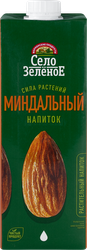 Напиток растительный СЕЛО ЗЕЛЕНОЕ Миндаль 1,8%, 1000мл, изображение