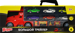 Набор игровой BIGGA Большой трейлер, Арт. 666-12K, фотография