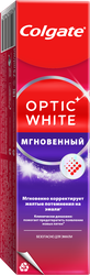 Зубная паста COLGATE Optic White Мгновенный, 75мл, фото