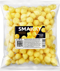 Шарики кукурузные SMAKKY со вкусом сыра, 100г, детальное фото