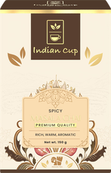 Чай черный INDIAN CUP Пряный масала, 150г, крупный план