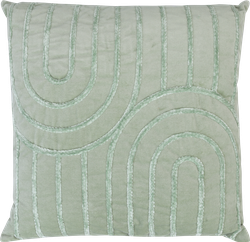 Подушка HOMECLUB 40x40см, вельвет, Арт. PLCW-01, крупный план