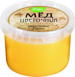 Мед натуральный ЛЕСНЫЕ УГОДЬЯ разнотравье, 700г, вид