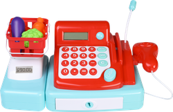 Набор игровой BIGGA Касса, со световыми и звуковыми эффектами, Арт. ZH243207, детальное фото