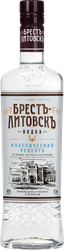 Водка БРЕСТЪ ЛИТОВСКЪ Классический рецептъ 40%, 0.5л, изображение