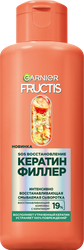Сыворотка для волос GARNIER Fructis Sos Восстановление Кератин филлер, для поврежденных волос, 200мл, вид