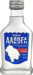 Водка ЛАДОГА 40%, 0.1л, фото