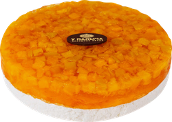 Торт сливочно-песочный У ПАЛЫЧА с фруктами, 600г, детальное фото