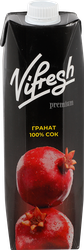Сок ТМ VIFRESH Гранатовый восстановленный, 1л, фото