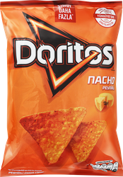 Чипсы кукурузные DORITOS Nacho Сливочный сыр, 130г, картинка