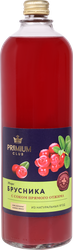 Морс PREMIUM СLUB Брусничный, 0.98л, вид