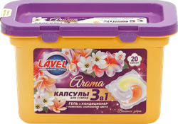 Капсулы для стирки LAVELIQ Aromа Весеннее утро, 20шт, изображение