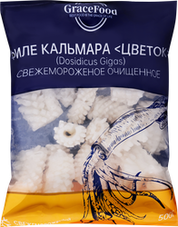 Изображение товара Кальмар замороженный гриль GRACE FOOD 500г - вкусное и полезное морепродуктовое блюдо
