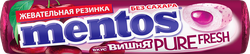 Жевательная резинка MENTOS Pure Fresh со вкусом вишни, 15,5г, изображение