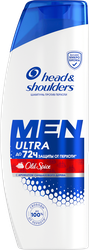 Шампунь HEAD&SHOULDERS Old Spice, против перхоти, 360мл, крупный план